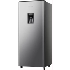 Hisense 229L Single Door Fridge RR229D4WGU; Water Dispenser, Defrost Refrigerator – Silver.
