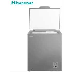 Hisense 180L Deep Freezer FC-18DD4SA, Single Door Chest Freezer – Grey 180-litre gross  capacity 145-liter net capacity Preservation of cold up to 24 hour Quick and Deep Freezing Mechanical Temperature Control with Adjustable Thermostat Environment-friendly Technology Low Energy Consumption Low Noise Design Water Disposal Device When the Thermostat is Set Off, the Compressor can be Closed Over-temperature Alarm Indicator Light and Power Indicator Light