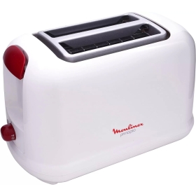 Moulinex Principio 2 Slice Bread Toaster - LT160127 - White.