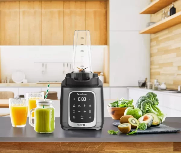 Moulinex Digital Blender LM91HD27, InfinyMix+, 1.75L Tritan Jar,Travel Cup, 5 Auto Programs + Manual Control - Image 2