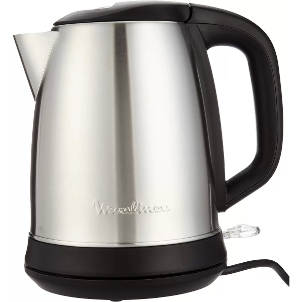 Moulinex Subito Electric Kettle BY550D27, 1.7L, 2400W, Filter - Stainless Steel