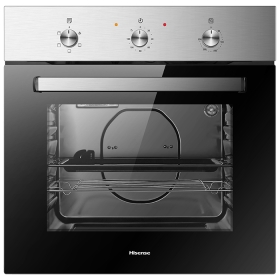 Hisense 60cm Built-in Oven HBO60202; 67-litres, Stainless Steel Electric Oven – Silver.