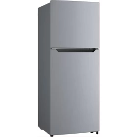 Hisense 160L Fridge (Net 120L) RD-16DR; Double Door Top Mount Freezer Defrost Refrigerator – Silver.