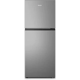 Hisense 222L Fridge RT222N4CGN; Double Door Top Mount Freezer Frost Free Refrigerator – Silver