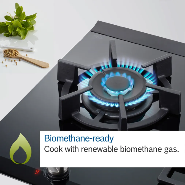 Bosch Series 4 PCP6A5B90 60cm Gas Hob with 4 Gas Burners - Stainless Steel - Image 6
