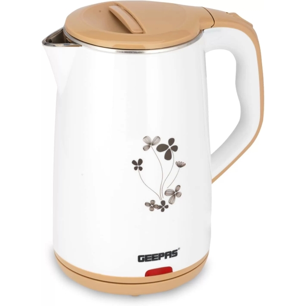 Geepas 1.8L Double Layer Electric Kettle | 1500W | GK6138