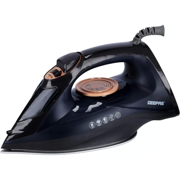 Geepas Steam Iron GSI7703 | Ceramic Soleplate | 2400W