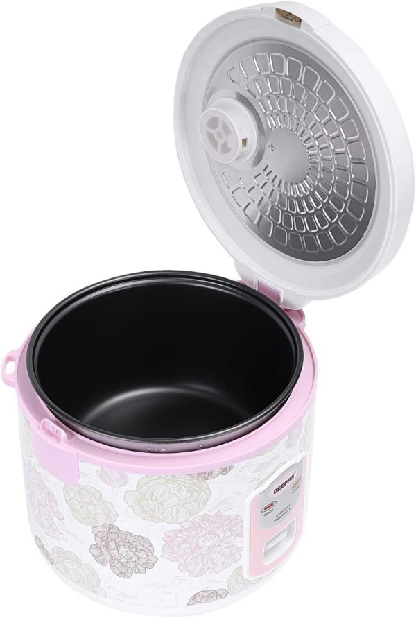 Geepas 1.5L Rice Cooker With Steamer | GRC4334 - Image 3