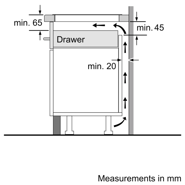 Bosch Series 8 90cm Electric Induction Hob, 5 Zones, PIV975DC1E - Image 8