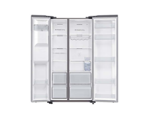 Samsung 635L Side by Side Refrigerator | RS64R5111M9 | Ice & Water Dispenser | SpaceMax™ Technology - Image 4