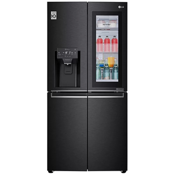 LG Gross 570(L) Net 426(L) | Slim French Door Fridge, with InstaView Door-In-Door™ | GC-X22FTQKL