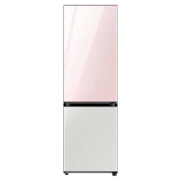 Samsung 339L Fridge RB33T307058 | Bespoke Design | Bottom Mount Freezer | White/Pink