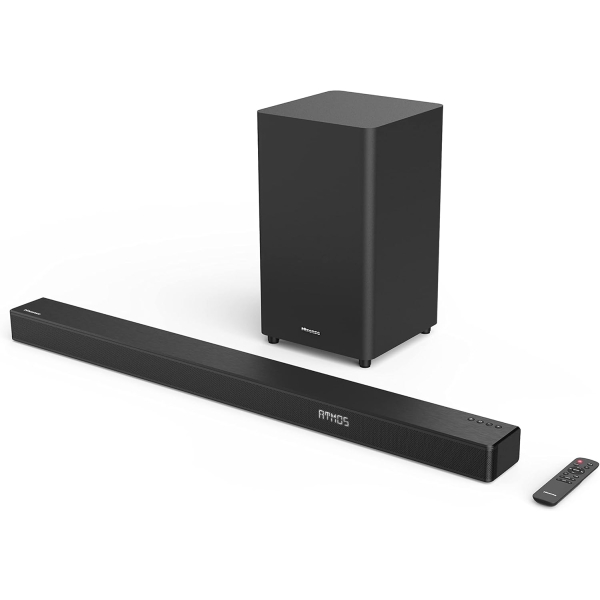 Hisense HS312 3.1ch Sound Bar with Wireless Subwoofer, 300W, Dolby Atmos